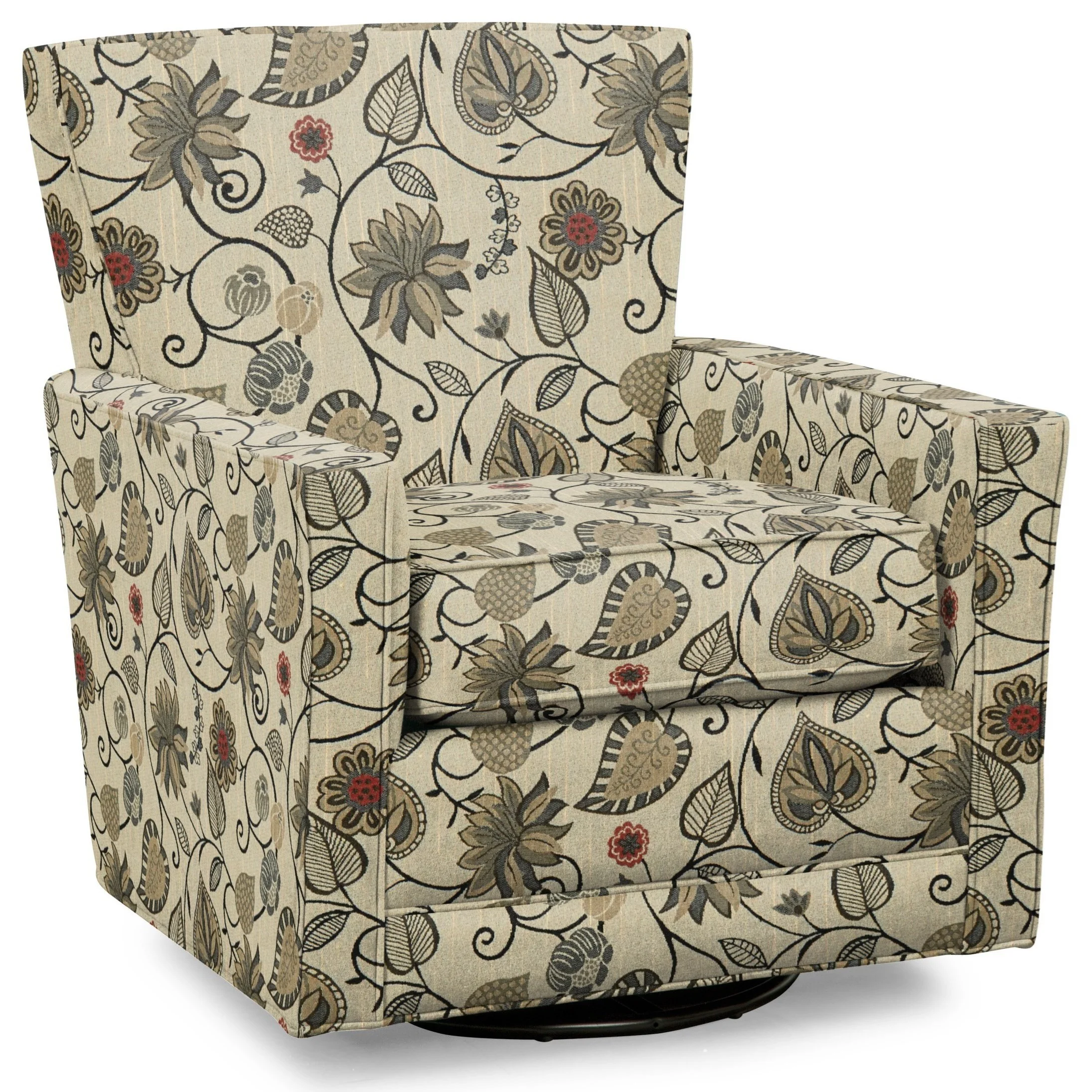 Craftmaster Swivel Chairs 055610SG GUTHRIE09 Swivel Glider Chair